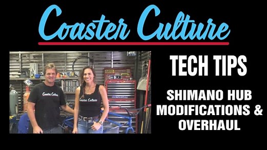 COASTER BRAKE TECH TIP - SHIMANO HUB MODIFICATIONS & OVERHAUL