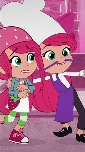 Two Strawberries? 🍓🍓 #strawberryshortcake #shorts