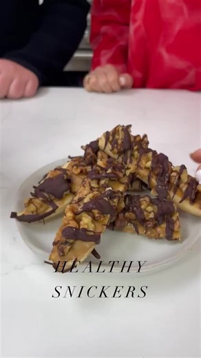 Homemade Healthy Snickers Recipe with 4 Ingredients