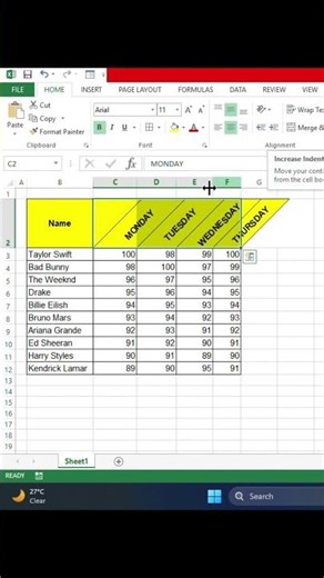 AutoFit in Excel [Excel Tips] #excel #exceltips #excelshortcuts