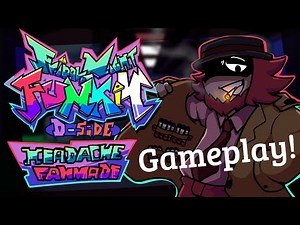(FANMADE) FNF D-Sides Garcello - Headache [Gameplay]
