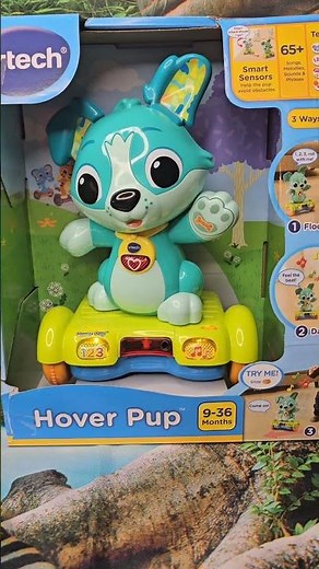 1 2 3 roll with me #hover pup #vtech #fun to play & learn #youtubeshorts