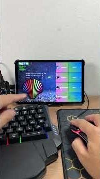 How to play Rainbow Six Mobile with a mouse and keyboard #mousekeyboardformobilegaming #rainbowsi...