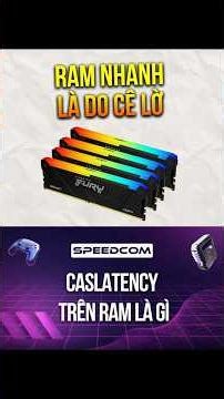 What does Cas Latency (C-L) RAM mean? #speedcomputer #pcgaming