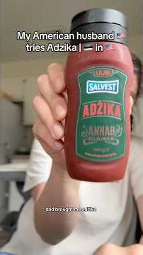 Adzika is an 8 outta ten for us ‪@wewrench‬ #kaididey #tastetest #europeanfood #slavic #eestitiktok