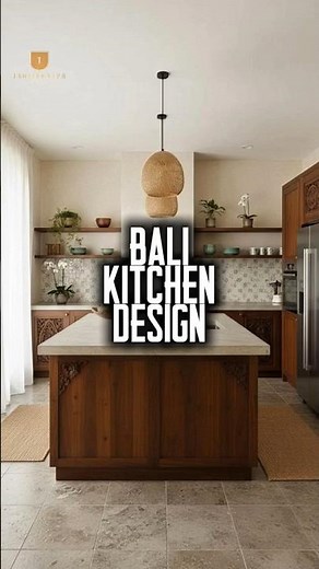 Tropical Elegance: Bali Kitchen Design Inspiration #homedecor #interiordesign #TropiHomePH #cozyhome