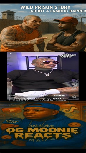 Shane Estillore Reveals the DMX Prison Yard Story They Don’t Want You to Hear 👀 In this reaction, OG Moonie Reacts dives into Shane Estillore’s wild story about DMX and what really went down in the prison yard. This ain’t no gossip — this is raw, real, and straight from the yard itself. We break down the tension, the loyalty, and the moment that had the whole prison talking. Was DMX really “ran off the yard,” or is there more to it? You be the judge. 👉 Hit that LIKE button, SUBSCRIBE, and TURN