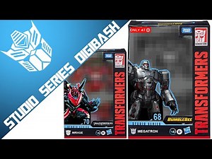 Studio Series Bumblebee Movie Megatron, Mirage & More Box Art Digibash Compilation