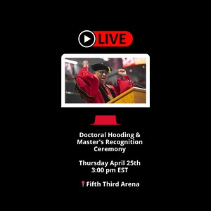 5K views | University of Cincinnati Spring 2024 Commencement Thursday, April 25, 2024 • 3:00pm Doctoral Hooding & Master's Recognition Ceremony : https://uccommencement.provirtualevent.com/ | University of Cincinnati | Facebook
