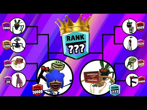Monsters tournament brawl stars ranks up Sonic Tapes vs Poppy Playtime 4
