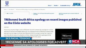 TRESemmé SA apologises for advert - video Dailymotion