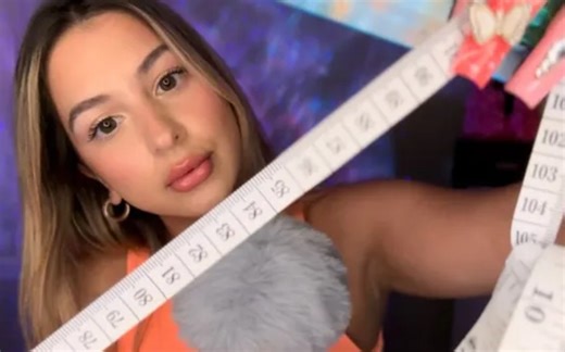 【Alexandria ASMR】中英字幕|ASMR测量你的脸(听不清，口音，记笔记)有点混乱