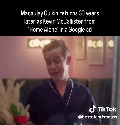 Nothing hits harder than this, Kevin all grown up in the Home Alone home 🎄 #christmas #xmas #bestofchristmass #homealone #viral