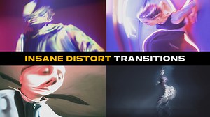 Insane Distort Transitions | After Effects