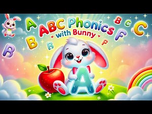 ABC Phonics with Bunny – Fun, Engaging & Educational! 🐰✨ Watch, Learn, and Enjoy!