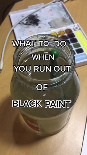 Color Mixing Tutorial: How to Create Black Watercolor