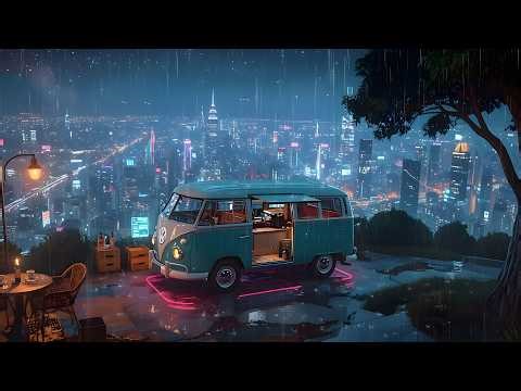 90's Chill Lofi ☕️ Chill Music Lofi Rain Hip Hop Beats to Study & Relax to ☔️ Soft Rain Night