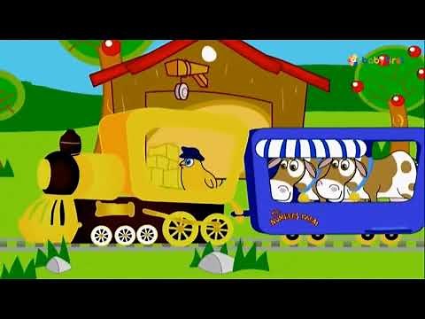The Numbers Farm: 2 Cows, 3 Geese, 4 Frogs [Train]