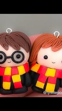 How to make a Harry Potter charm with polymer clay