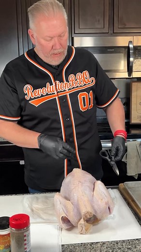 8.1K views · 105 reactions | Spatchcock turkey 旅 video tutorial | Revolution Barbecue | Facebook