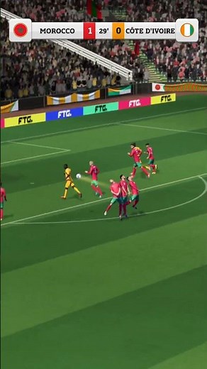 Brilliant free kick goal 👏 👌 🤩 | Score! Hero 2023 #shorts #scorehero #gaming #gamingshorts