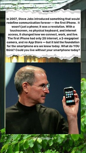 📱 THE FIRST IPHONE THAT CHANGED THE WORLD 🌍🔥
