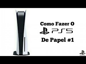 Como Fazer O PlayStation 5 De Papel #1