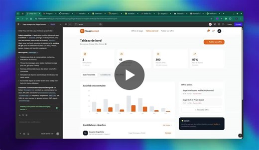 #react #typescript #windsurf #ai #devlife #stageconnect #gbairai #webdev | Wilson Ikeda Koffi