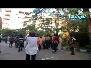 حريق قصر خيرت الشاطر بالمقطم