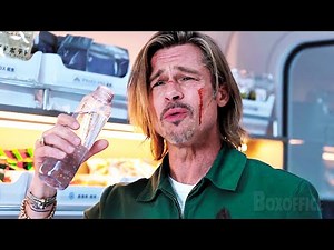 Brad Pitt hydrates mid-fight | Bullet Train | CLIP