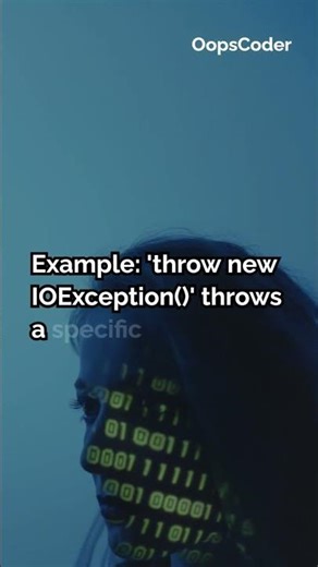 Understanding the Key Differences Between 'throw' and 'throws' in Java #java #facts #correctcoding