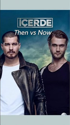 İÇERDE Cast: Then and Now! (Shocking Legendary Evolution) 🔫🔥 #transformation #thenandnow