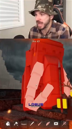 A LAVA MONSTER! GIANT MAMMOTH SURPRISES Jazzghost 😱🔥 #jazzghost #roblox #99nightintheforest