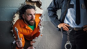 552K views · 12K reactions | BREAKING NEWS: One of the Dudes has successfully escaped from the Panda Prison in our newest EPIC battle! ⛓️ | Dude Perfect | Facebook