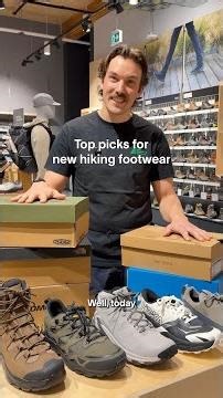 Top hiking footwear for 2026