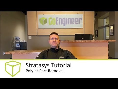 Stratasys Tutorial - Polyjet Part Removal