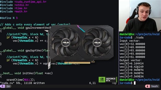 Coding on NVIDIA GPUs with CUDA C | Mohit Mishra