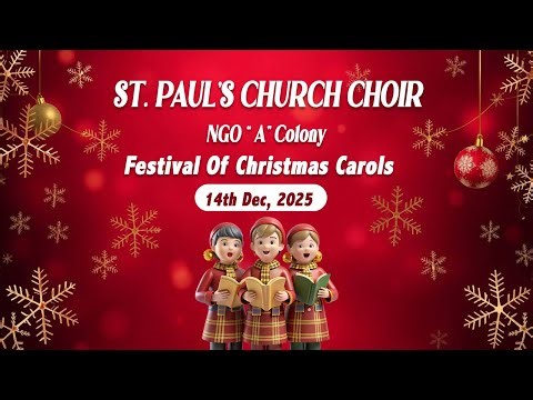 Live ST. PAULS CHURCH CHOIR CAROL SERVICE 2025 | The Festival Of Carols