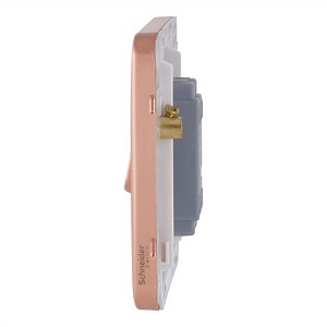 GGBL1014WLCS - Lisse - Control Switch - 1 gang Intermediate - 10AX Light copper with White | Schneider Electric UK