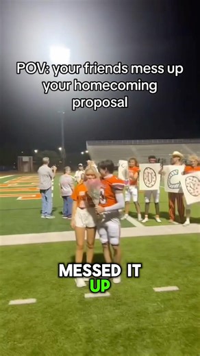 Football Player Asks Crush To Hoco & Friends Messed Up 🙄❤️🥹