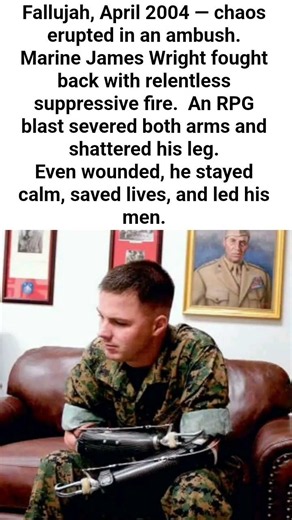 James Wright — Courage in Fallujah #Fallujah #JamesWright #USMarines