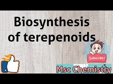 Biosynthesis of terpenoids