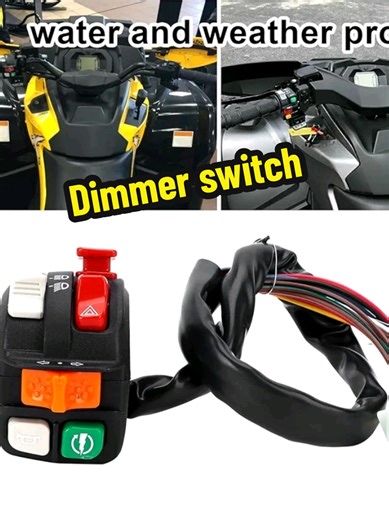 Universal Dimmer Switch for Motorcycle Accessories