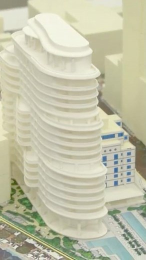 Architecture Models in the Design Process: RAMSA Architects #architecturedesign #architectural