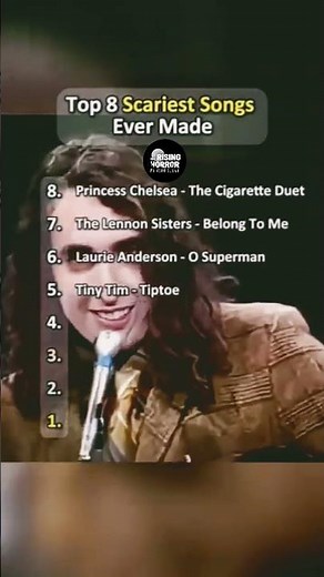 Top 8 Scariest Songs Ever Made #scarysongs #creepysounds #scarytiktoks #scary