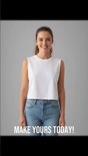 🔊New Sewing Pattern ALERT 🔊 Make A Sleeveless Crop Top That Goes With EVERYTHING! #sewingideas