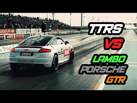 Audi TTRS on STEROIDS! Fastest Santa Pod TTRS Record!