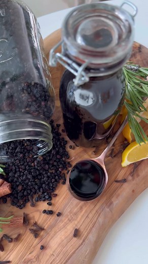 How to Make Immunity-Boosting Elderberry Syrup at Home