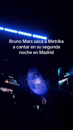 que fuerte haberlo vivido en directo!! 🥹 Bruno Mars en Madird con la madre fundadora @madre fundadora