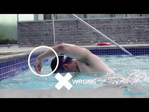 How to Swim Freestyle: How to Correct a Bent Wrist